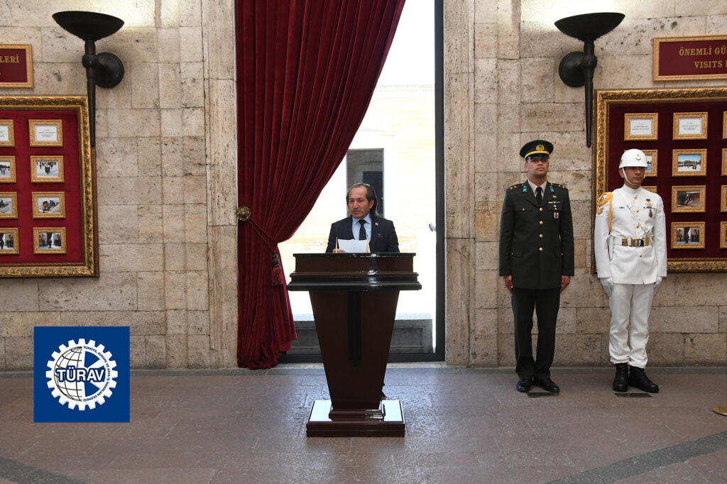 TÜRAV Türkiye ve Avrupa İş İnsanları Derneği Anıtkabir Töreni_Murat Yılmaz Kurt
