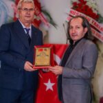 TÜRAV Genel Başkanı Murat Yılmaz Kurt, Ankara Döşemeciler Esnaf ve Sanatkârlar Odası Başkanı Şadi Başar’ın