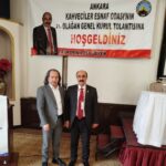 TÜRAV Genel Başkanımız Murat Yılmaz Kurt, Ankara Kahveciler Esnaf Odası Başkanı İsa Güven'in