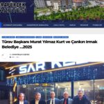 Karapürçek Gazetesi Türav Başkanı Murat Yılmaz Kurt ve Çankırı Irmak Belediye Başkanı'nın Görüşmesi Haberimiz