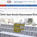 Siteler TV - TÜRAV dan Sessiz Dayanışma Örneği Haberimiz